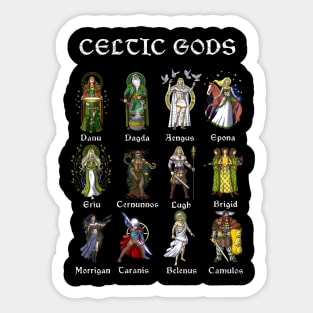 Celtic Mythology Gods Sticker